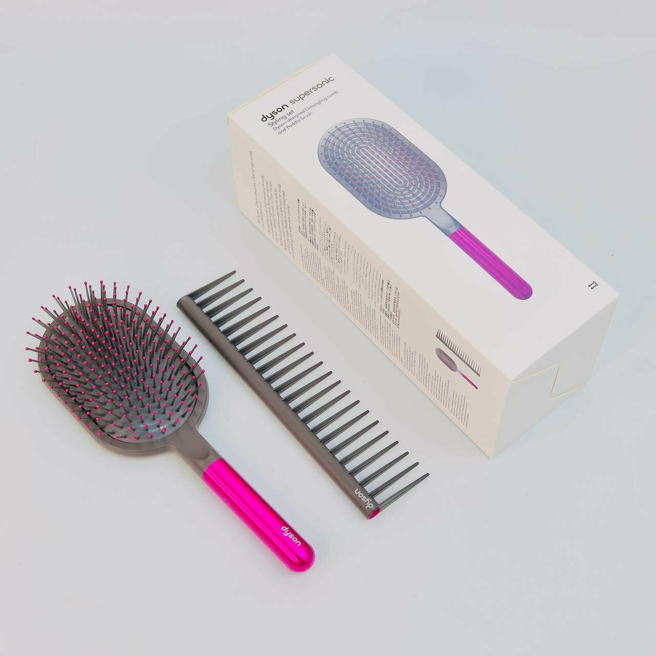 Dyson 2-in-1, soch uchun styler, quritish, tekislash va bukish uchun taroq