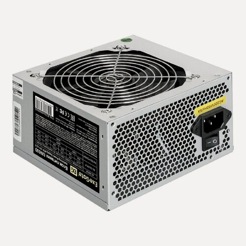 Изображение товара EXEGATE Блок питания EX244556RUS Блок питания 600W UN600, ATX, 12cm fan, 24+4pin, 6pin PCI - E, 4 SATA, 1 FDD, 1 IDE