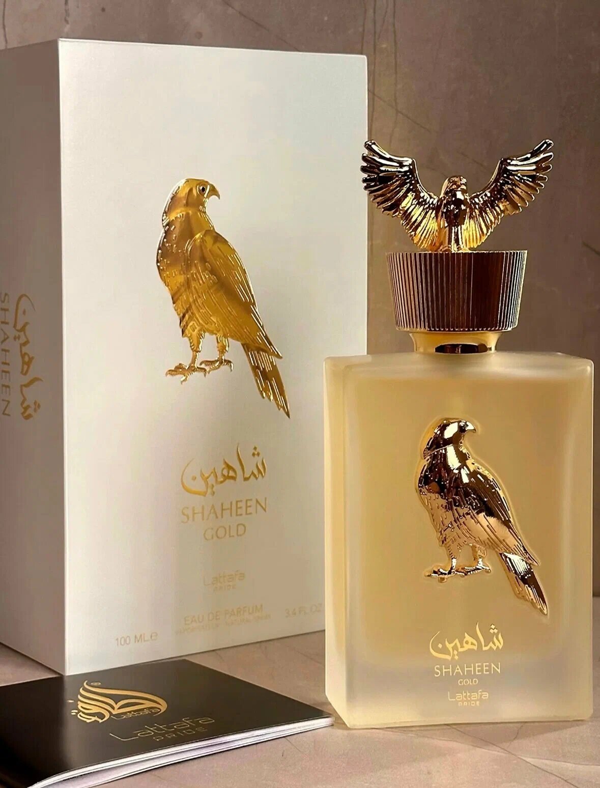 Парфюмерная вода "Shaheen Gold" Lattafa, восточные ноты, унисекс, 100мл