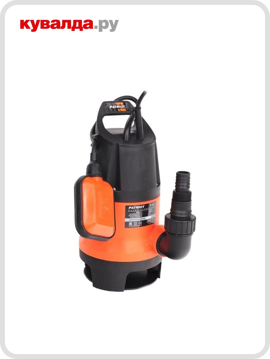 Насос дренажный PATRIOT F 400