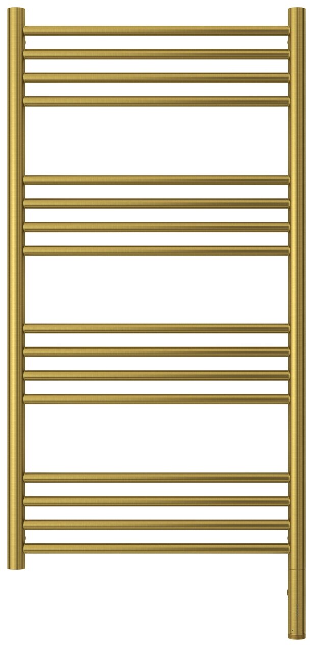 Полотенцесушитель электрический Сунержа Богема 3.0 прямая 1000х500 МЭМ правый Состаренная латунь