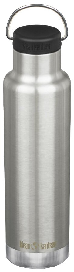 Термобутылка Klean Kanteen Insulated Classic, Brushed Stainless, 592 мл