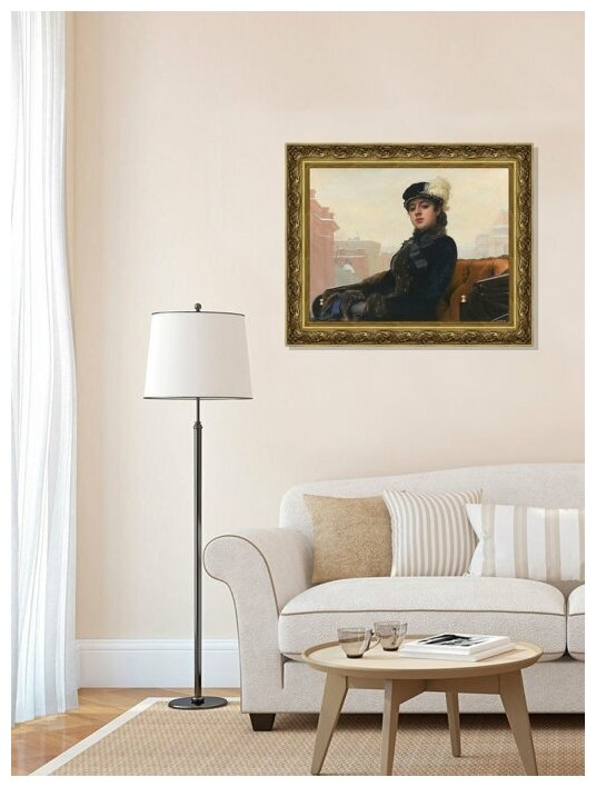 Картина 40 на 40 в интерьере