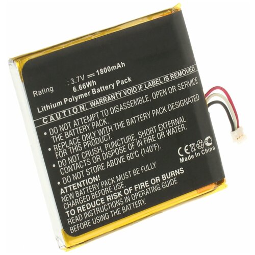 Аккумулятор iBatt iB-B1-M488 1800mAh для Sony, Sony Ericsson 1253-4166.1,