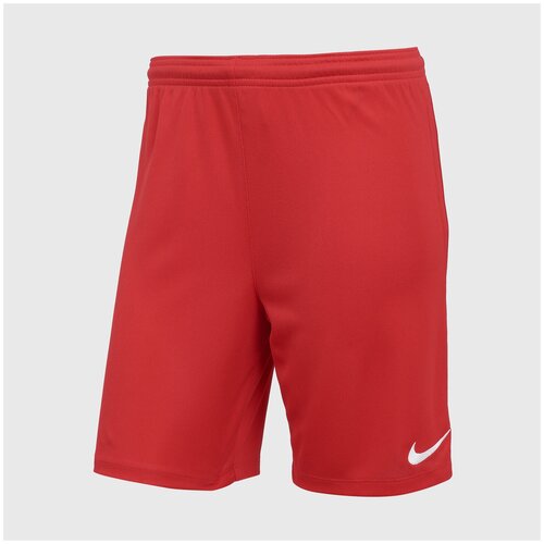Шорты игровые подростковые Nike League Knit II BV6863-657, р-р 158-170 см, Красный красный  