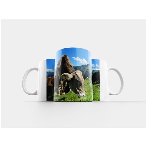 фото Кружка "коровье молоко, корова, австрия" 320 мл lotsprints