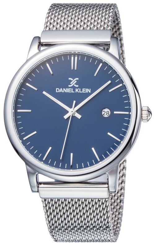 Наручные часы Daniel Klein 11865-4, серебряный, синий