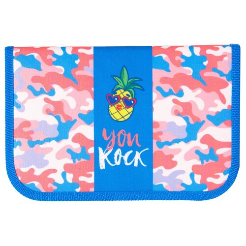 Пенал 1 отделение 200130 BG You Rock ткань 248₽