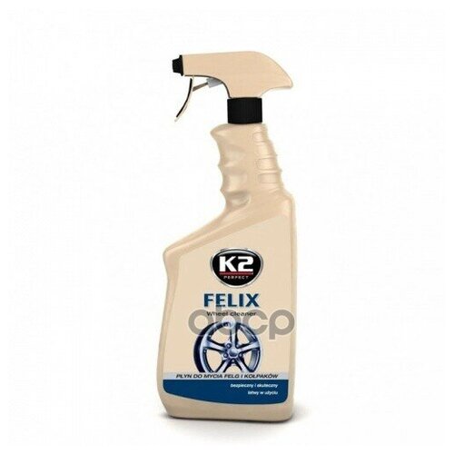 Очиститель Колесных Дисков 770мл - Удаляет Загрязнения Или Отложения С Обода Колеса И Колпачков, Содержит Пакет Ингибиторов Коррозии, Защищает От Коррозии, Триггер-Спрей K2 арт. K167M