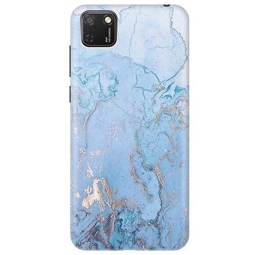 фото Чехол - накладка artcolor для huawei y5p / honor 9s с принтом "голубой мрамор" re:pa