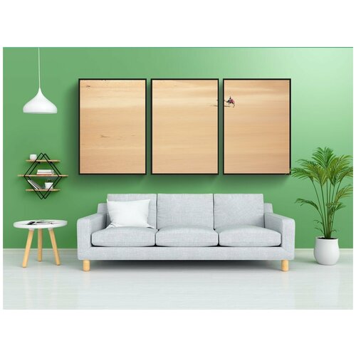 фото Набор модулных постеров для интерьера "песок, верблюд, пустыня" 60x90 см. в тубусе, без рамки lotsprints