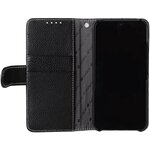 Кожаный чехол книжка Melkco Wallet Book Type для Samsung Galaxy S22, черный - изображение