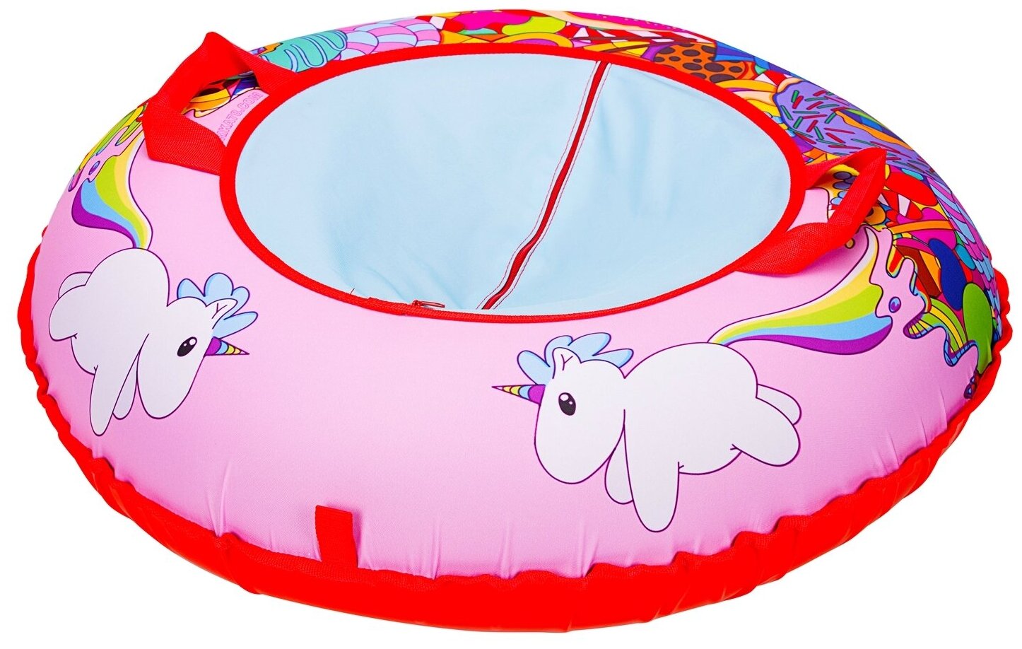 фото Санки-ватрушка F78 "Пони" 85 см Оксфорд