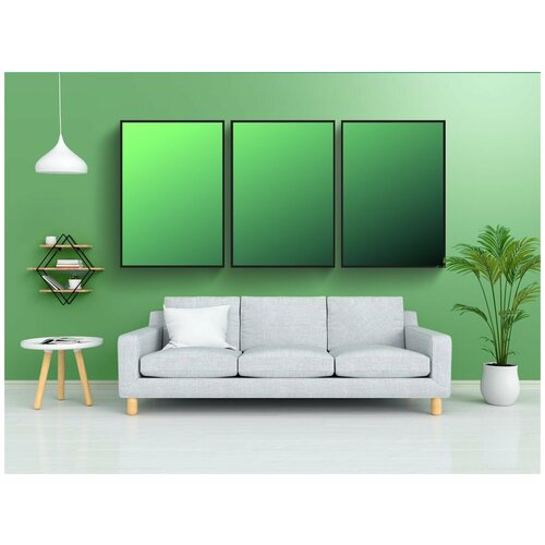 фото Набор модулных постеров для интерьера "градиент, текстура, дизайн" 60x90 см. в тубусе, без рамки lotsprints