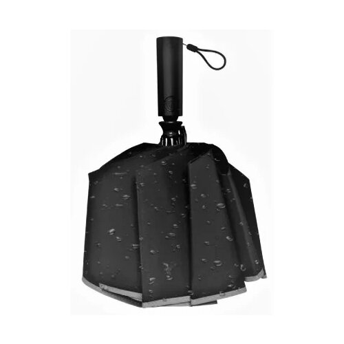 фото Мини-зонт xiaomi, автомат, 2 сложения, купол 106 см., 10 спиц, обратное сложение, черный