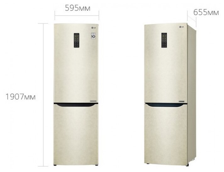 LG GA-B419SEUL Холодильник . - фотография № 3