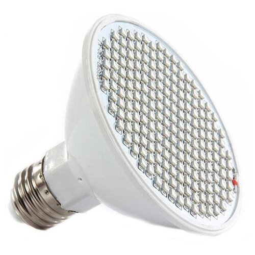 Светодиодная фитолампа URM Е27 200 LED 220V 20W IP42 URM-FITO-P27-200 F10021