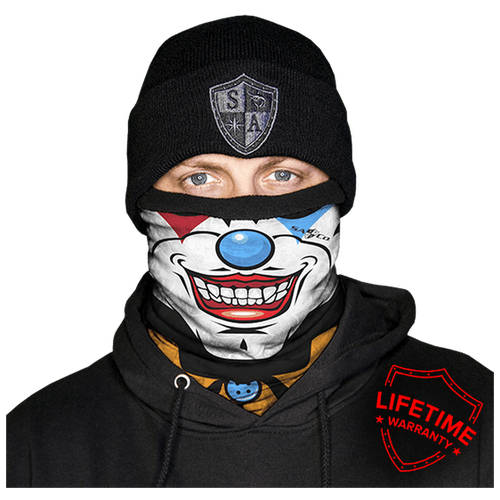 Шарф-труба SA Fleece Face Shield (с карнавальной маской), Twisted