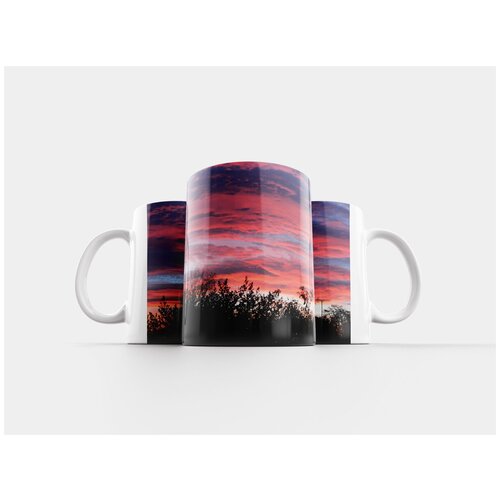 фото Кружка "ночь, вечер, красное небо" 320 мл lotsprints