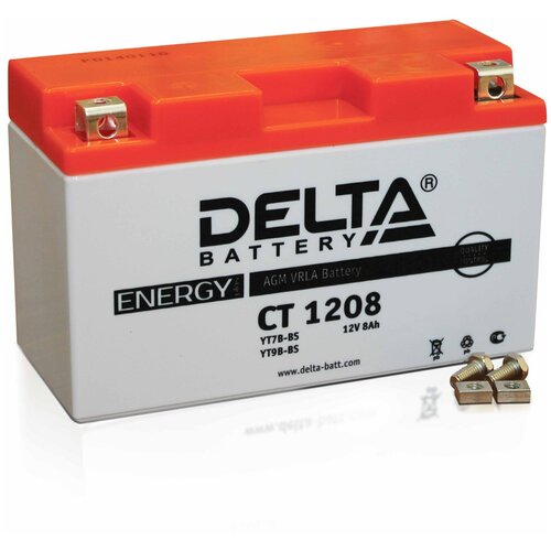Аккумуляторная батарея Delta CT 1208 (Мото АКБ)