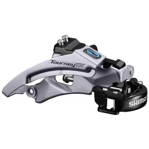 переключатель скоростей передний shimano altus m2000 3x9 скоростей универсальная тяга 40t средн Переключатель передний Shimano Tourney, TX800, угол 63-66, EFDTX800TSX3