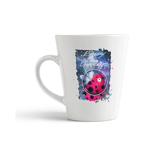 фото Кружка-латте coolpodarok "enjoe the universe. монстрик2"