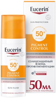 Eucerin флюид Sun Pigment Control SPF 50, 50 мл