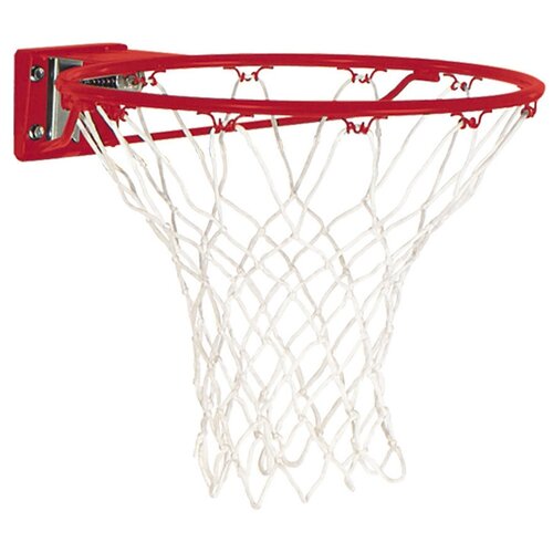 фото Сетка для баскетбольных колец 1 шт, диаметр 450 мм, толщина нити 6,0 мм (веревка в комплекте) спортпик
