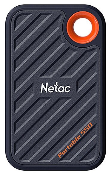 Внешний накопитель SSD Netac ZX20 512GB USB 3.2 Gen 2 Type-C NT01ZX20-512G-32BL