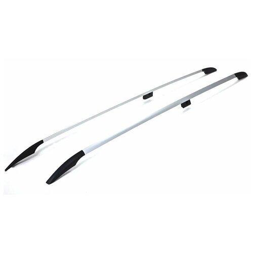 Рейлинги продольные для Mercedes Vito / Мерседес Вито с 2003 - (L3-экстра-длинная база W639, W447) серебристые