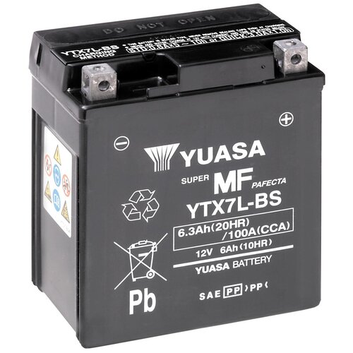 Аккумулятор мото Yuasa YTX7L-BS