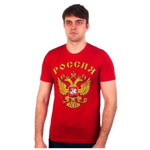 фото Тм вз футболка россия с гербом, xs (44)