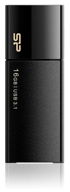 Флэш-диск USB 16Gb Silicon Power Blaze B05, USB3.0, черный (SP16GbUF3B05V1K)