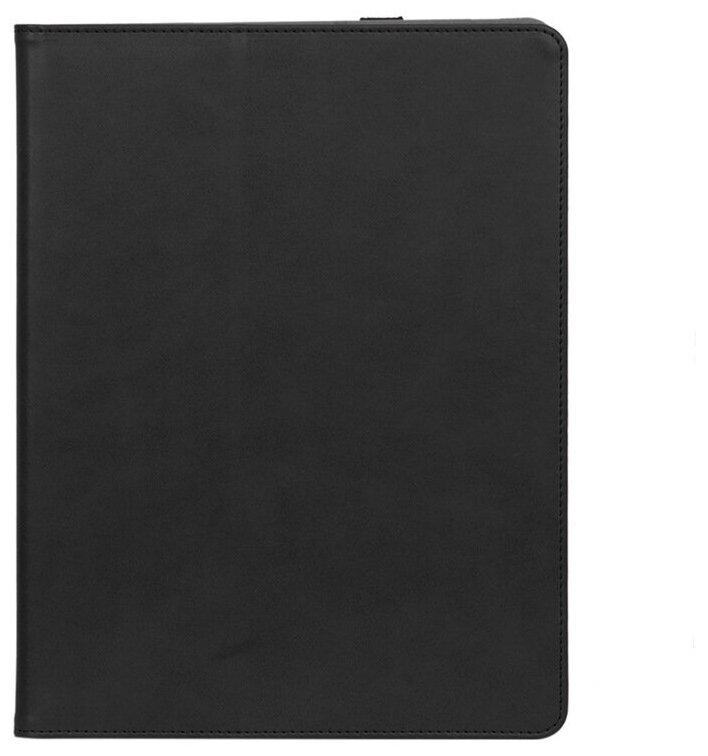 Чехол MyPads для Apple iPad Pro 12.9 2020/ 2021 (MHNF3 /K3 /Q3) (MHR83 /43 /E3) (MXFA2, MY2J2, MXAU2) с визитницей и держателем для руки черный нат.