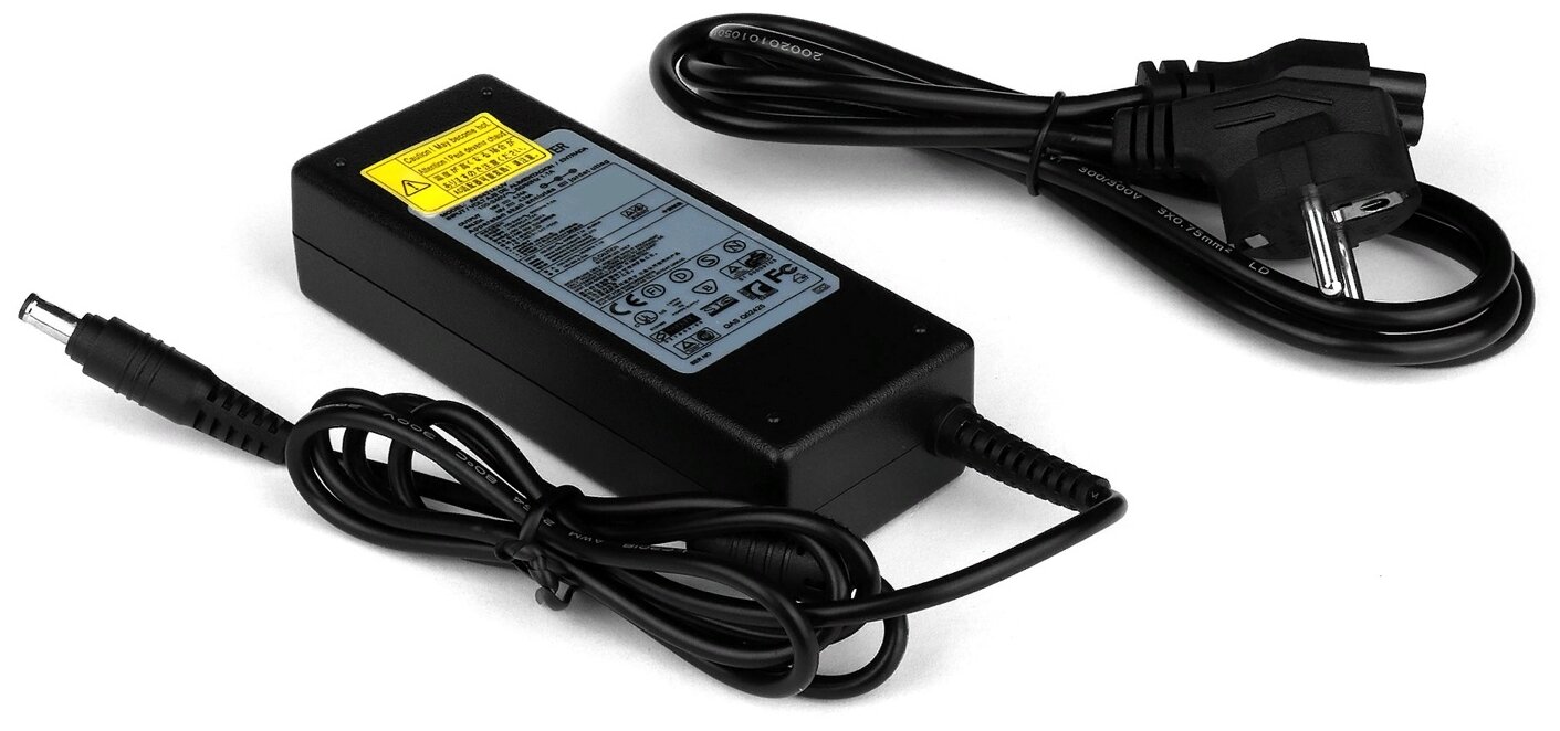 Зарядка iQZiP (блок питания, адаптер) для HP Pavilion DV6-1000 серии (сетевой кабель в комплекте)