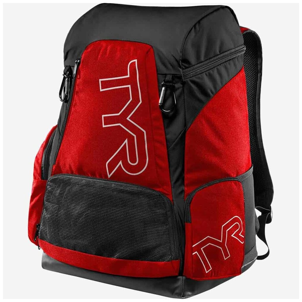 Рюкзак TYR Alliance 45L Backpack , Цвет - красный/черный;Материал - Полиэстер 100%