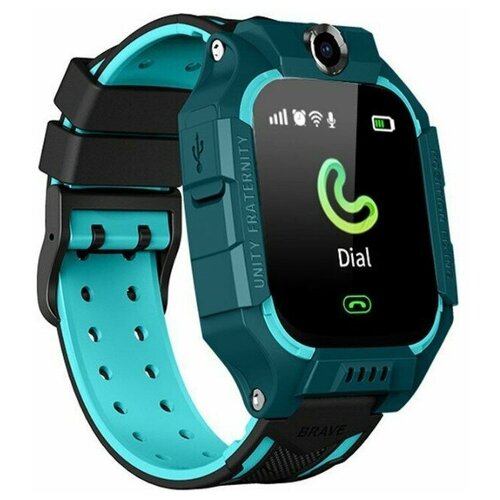 Детские умные часы Q19 бирюзовые 210000₽