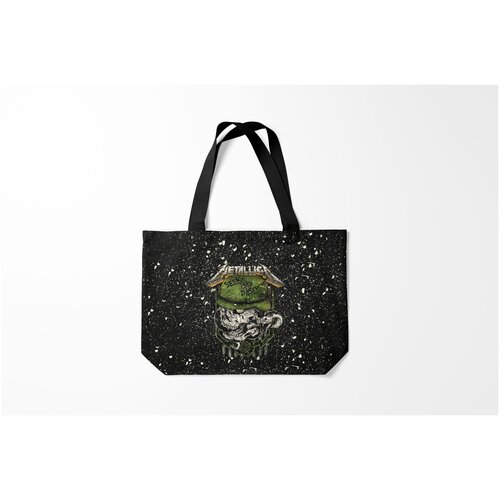 фото Сумка-шоппер / 46х35 см / рок / metallica burnettie