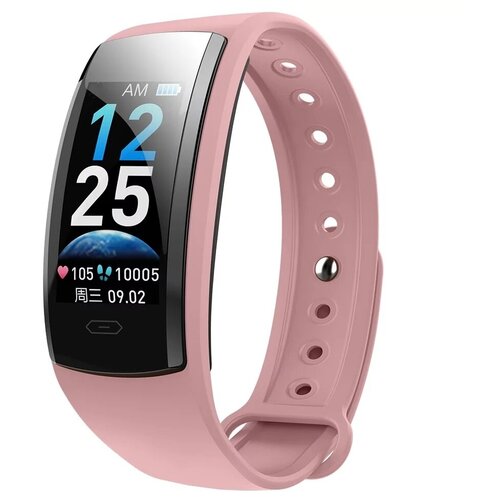 Умный фитнес браслет с измерением давления QS90 Plus розовый 225000₽