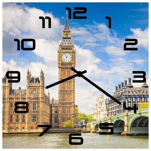 фото Svs настенные часы svs 4003045 лондон