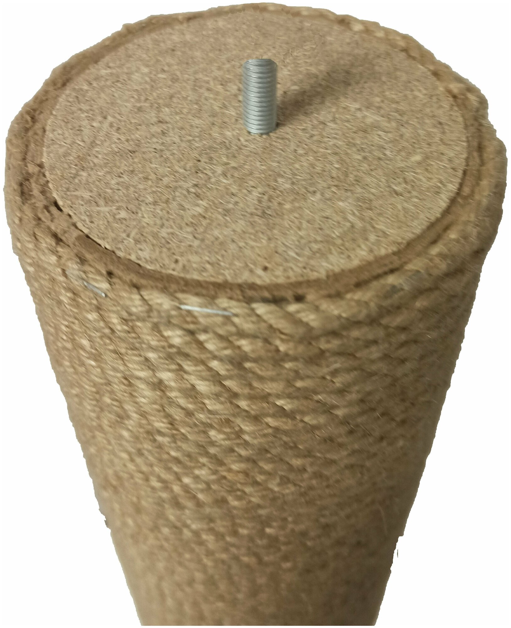 Сменный столбик для когтеточки 60 см, диаметр 12,5 см (болт-болт) - фотография № 2