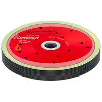 Диск SmartBuy CD-R 700Mb 52x bulk, упаковка 10 шт. (Арбуз)