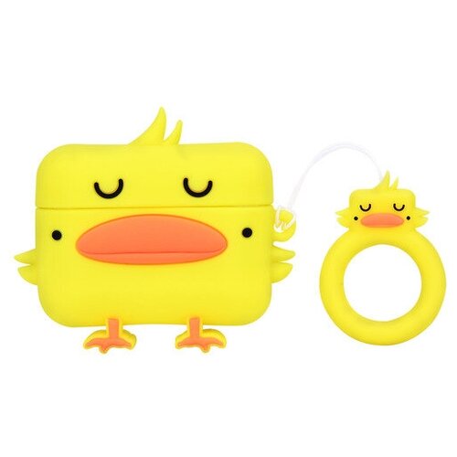 фото Чехол deppa funny animals duck silicone yellow 47313