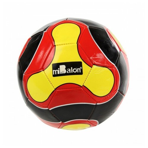 фото Футбольный мяч veld co 93781 черный/красный/желтый 5