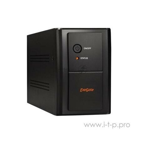 ИБП ExeGate Ep285490rus SpecialPro Unb-1200. led. avr. euro. rj. usb <1200va/750w, Led, Avr, 4 евророзетк