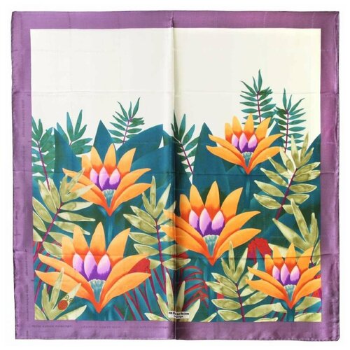 Летний платок с цветами Mila Schon 30771