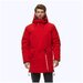 Куртка BASK Vorgol V2, силуэт прямой, светоотражающие элементы, внутренние карманы, карманы, несъемный капюшон, регулируемый капюшон, водонепроницаемая, размер 60, красный