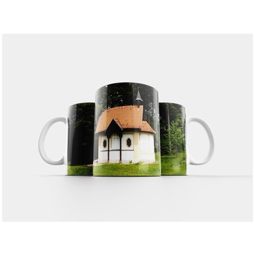 фото Кружка "клубничный мохито, коктейль, салфетка 320 мл. белая" lotsprints