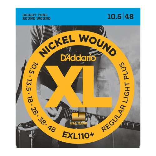 Набор струн D'Addario EXL110+, 1 уп. струны d addario exl110