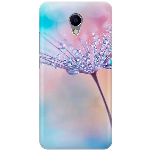 фото Силиконовый чехол на meizu m5 note / мейзу м5 ноут с принтом "капелька на одуванчике gosso